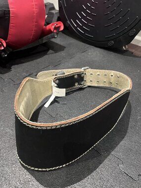 Harbinger Padded Leather Belt 6"